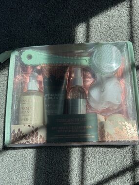 Tuscan Hills Spearmint & Argan Oil Bath Set - Mint